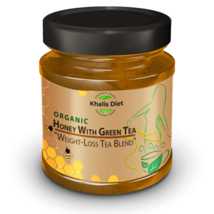 Honey with green tea by khalisdiet.com